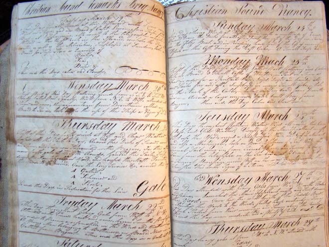 Seth Barlow's Journal made 'for his own amusement' aboard the 'Good Brig Nancy' covering a cruise from New York to Norway and on to Ireland March 26, 1810 to May 20, 1811. — image 7